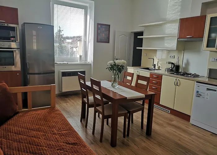 Fine Apartment In Centrum Of Slany With Aircondition